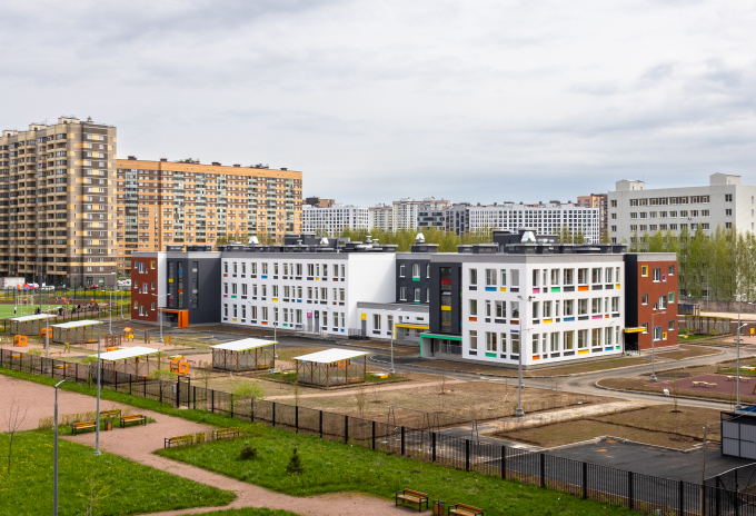 Мы построили еще один детский сад в Мурино