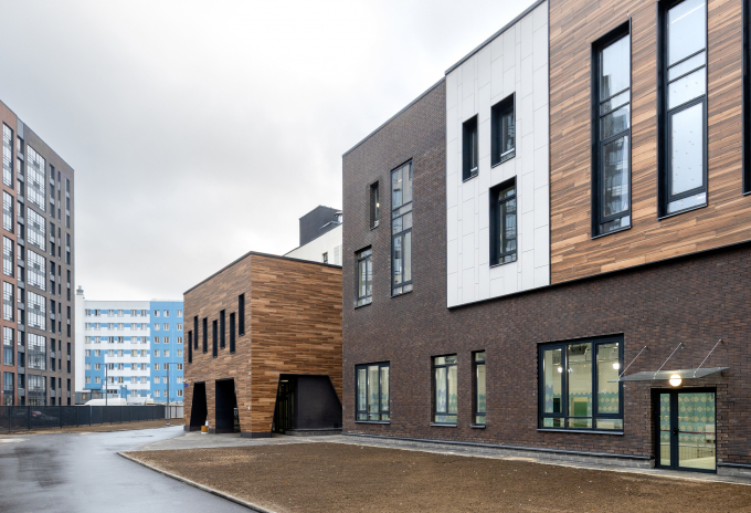 Построена школа в квартале ЦДС «Чёрная Речка»